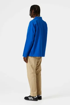 Albatros Jacket Plain Blue | Edmmond Studios Fashion