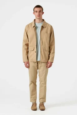 Albatros Jacket Plain Tan | Edmmond Studios Best Sale