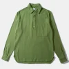 Andy Shirt Plain Olive | Edmmond Studios Shop