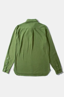 Andy Shirt Plain Olive | Edmmond Studios Shop