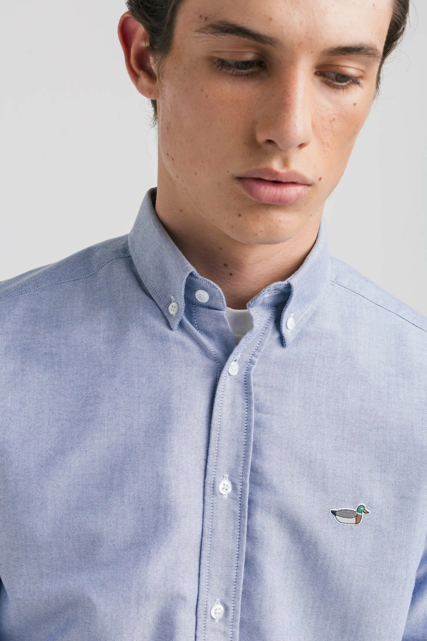 Bd Shirt Duck Patch Light Blue | Edmmond Studios Sale