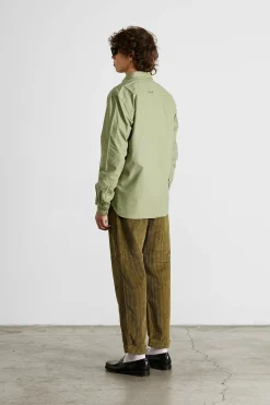 Bd Shirt Oxford Plain Olive | Edmmond Studios Best Sale