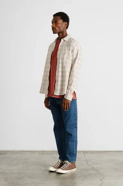 Blend Shirt Plain Beige | Edmmond Studios Flash Sale