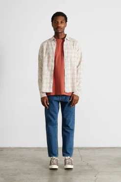 Blend Shirt Plain Beige | Edmmond Studios Flash Sale