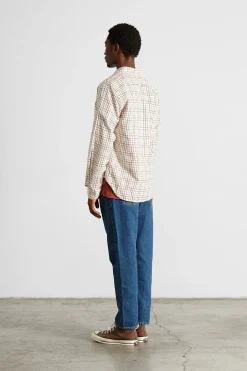 Blend Shirt Plain Beige | Edmmond Studios Flash Sale
