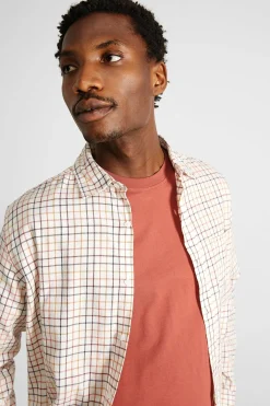 Blend Shirt Plain Beige | Edmmond Studios Flash Sale