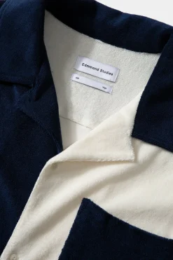 Colour Block Terry Shirt | Edmmond Studios Fashion