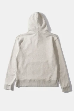 Curly Hoodie Plain Grey Melange | Edmmond Studios Best Sale
