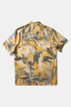 Darius Short Sleeve Plain Mustard | Edmmond Studios Clearance