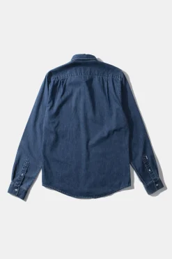 Day Shirt Denim Plain Stonewash | Edmmond Studios Shop