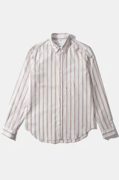 Day Shirt Stripes Plain Off White | Edmmond Studios Flash Sale