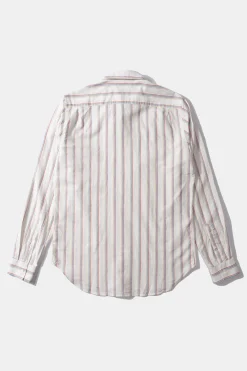 Day Shirt Stripes Plain Off White | Edmmond Studios Flash Sale
