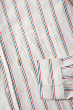 Day Shirt Stripes Plain Off White | Edmmond Studios Flash Sale