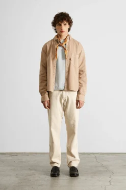 Day Shirt Twill Plain Tan | Edmmond Studios Clearance