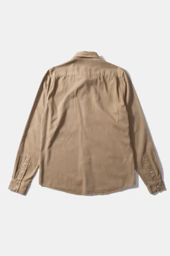 Day Shirt Twill Plain Tan | Edmmond Studios Clearance