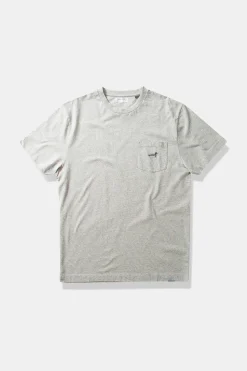 Duck Patch Tee Plain Grey Melange | Edmmond Studios New