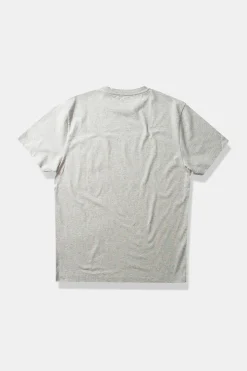 Duck Patch Tee Plain Grey Melange | Edmmond Studios New