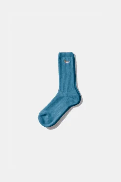 Duck Socks Plain Aqua | Edmmond Studios Online