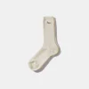 Duck Socks Plain Off White | Edmmond Studios Online