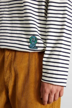 Embro Stripes Plain Navy | Edmmond Studios Cheap