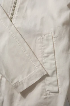 Embroidery Jacket Plain Off White | Edmmond Studios New