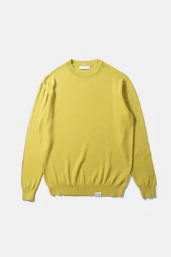 Flax Sweater Plain Green | Edmmond Studios Cheap