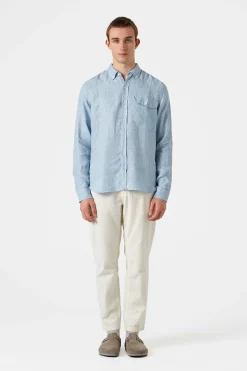 Free Shirt Plain Light Blue | Edmmond Studios Online