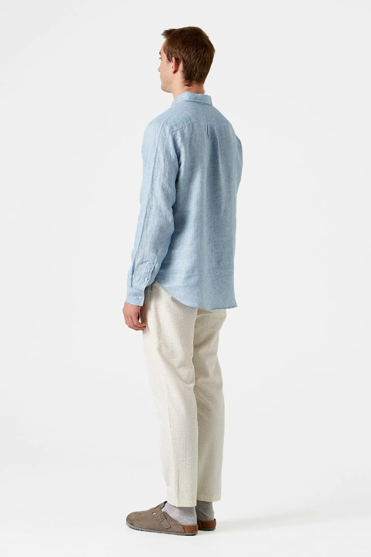 Free Shirt Plain Light Blue | Edmmond Studios Online