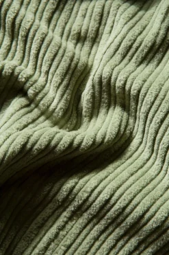 French Cord Shirt Plain Olive | Edmmond Studios Best