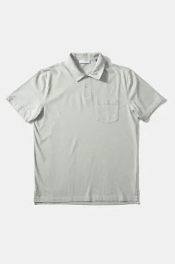 Jersey Polo Plain Sage | Edmmond Studios Clearance