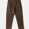 Jorge Pants Plain Brown | Edmmond Studios Discount