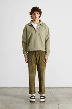 Jorge Pants Plain Khaki | Edmmond Studios Outlet