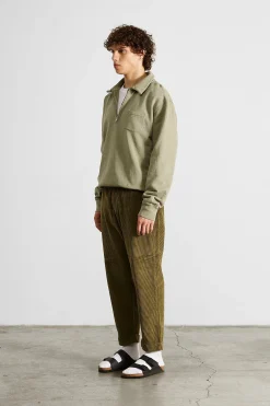 Jorge Pants Plain Khaki | Edmmond Studios Outlet