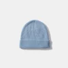 Knit Beanie Plain Light Blue | Edmmond Studios Online
