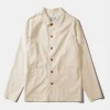 Lab Jacket Plain Off White | Edmmond Studios Sale