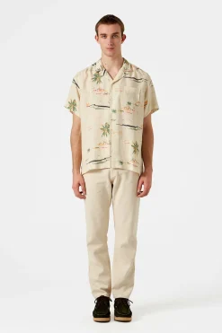 Matt Short Sleeve Plain Off White | Edmmond Studios Online