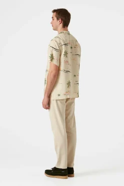 Matt Short Sleeve Plain Off White | Edmmond Studios Online