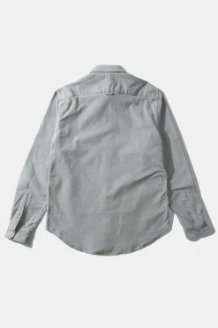 Microcord Shirt Plain Grey | Edmmond Studios Outlet