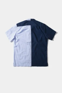 Middle Shirt Colour Block Navy | Edmmond Studios Shop
