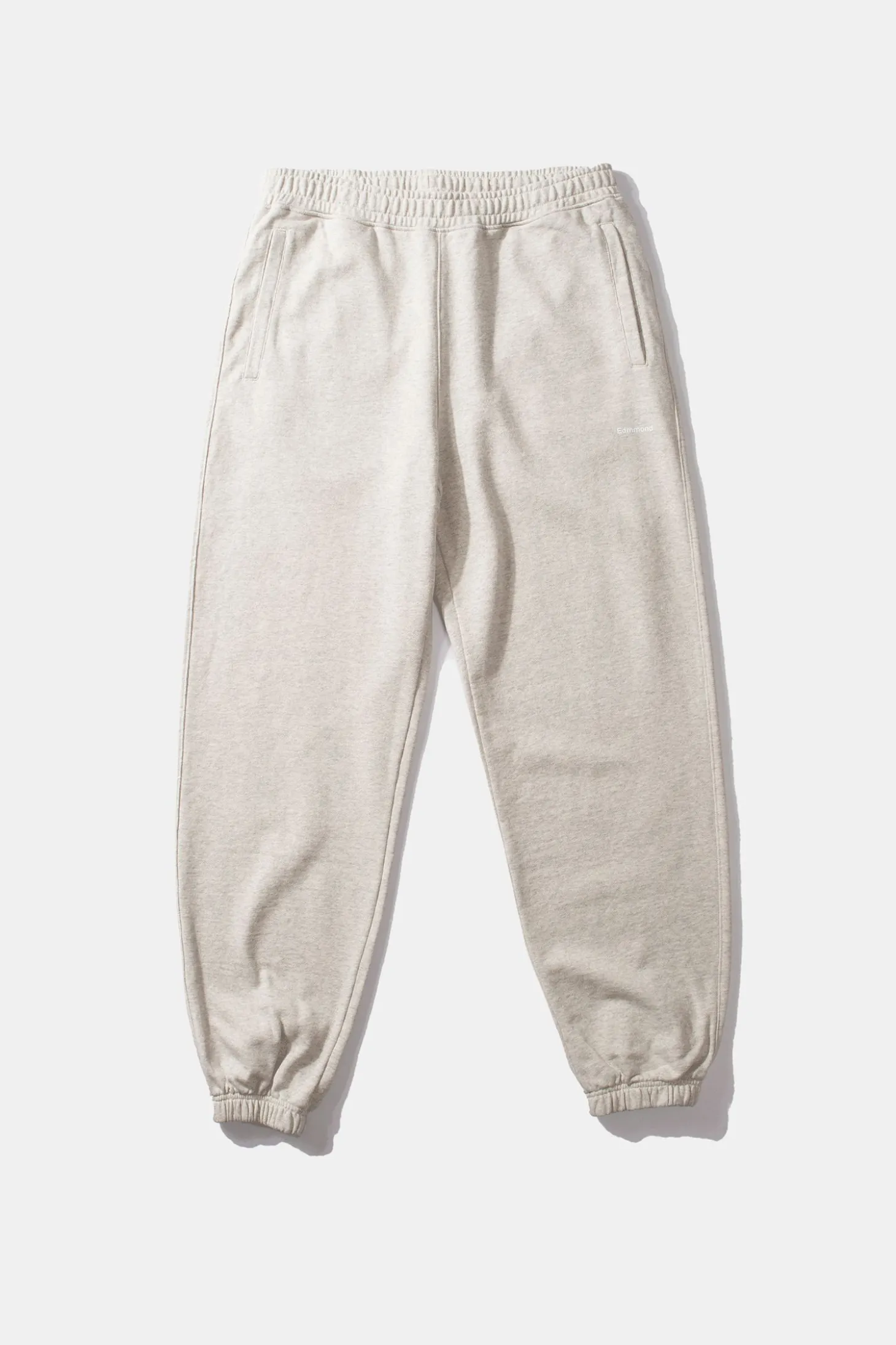 Mini Logo Pants Plain Light Grey | Edmmond Studios New