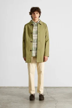 Morning Coat Plain Olive | Edmmond Studios Best