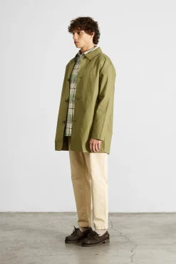 Morning Coat Plain Olive | Edmmond Studios Best