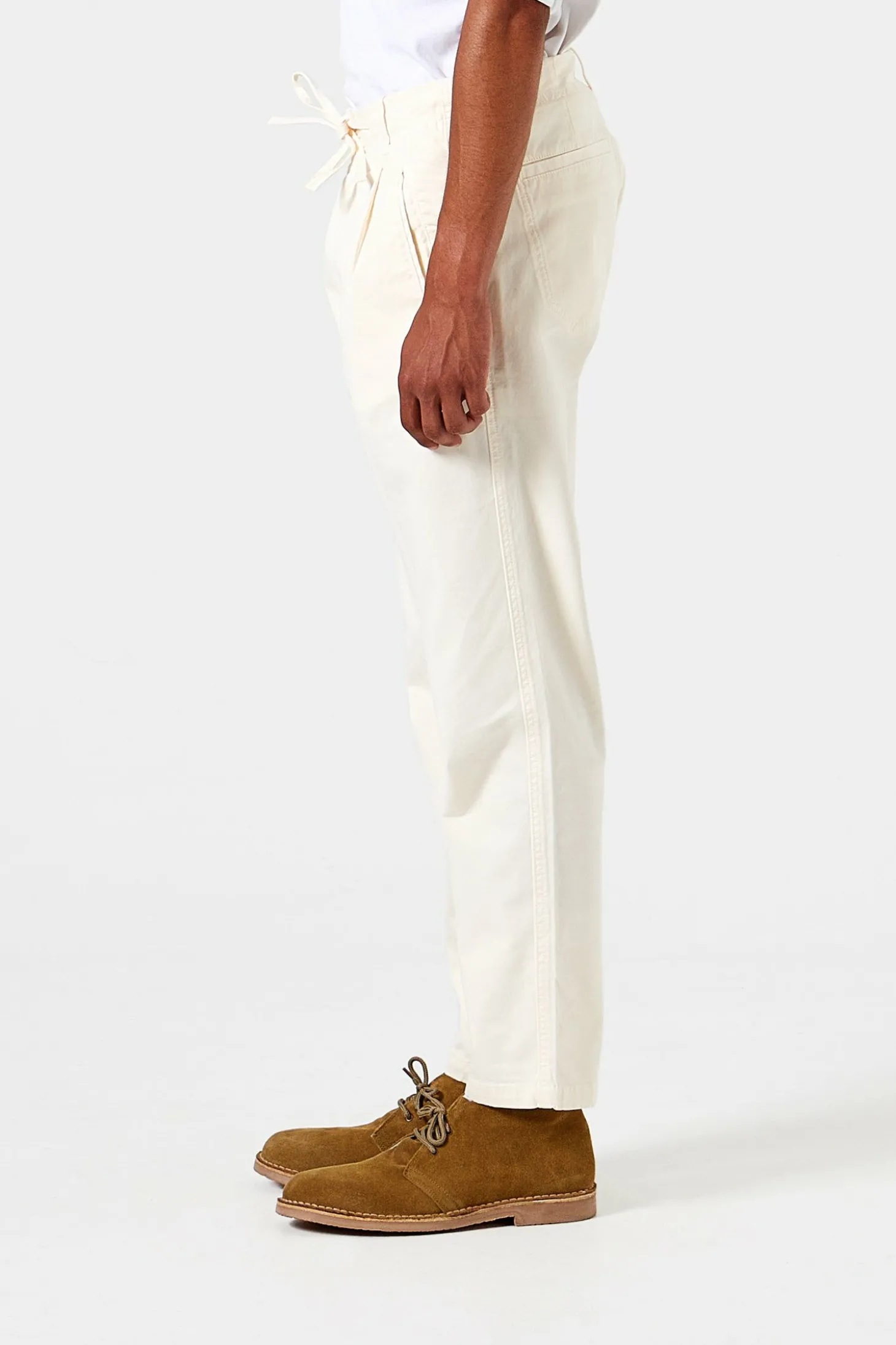 Owen Pants Plain Beige | Edmmond Studios Clearance