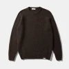 Paris Sweater Plain Brown | Edmmond Studios New