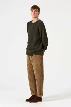 Paris Sweater Plain Khaki | Edmmond Studios Shop