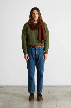 Paris Sweater Plain Olive | Edmmond Studios Best Sale