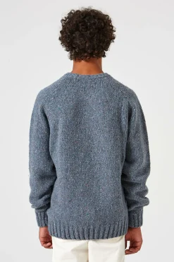 Paris Sweater Plain Steel | Edmmond Studios Sale