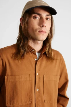 Pocket Shirt Plain Brown | Edmmond Studios Store