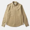 Pocket Shirt Plain Tan | Edmmond Studios Shop