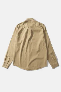 Pocket Shirt Plain Tan | Edmmond Studios Shop